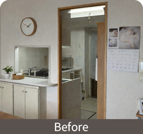 キッチンbefore