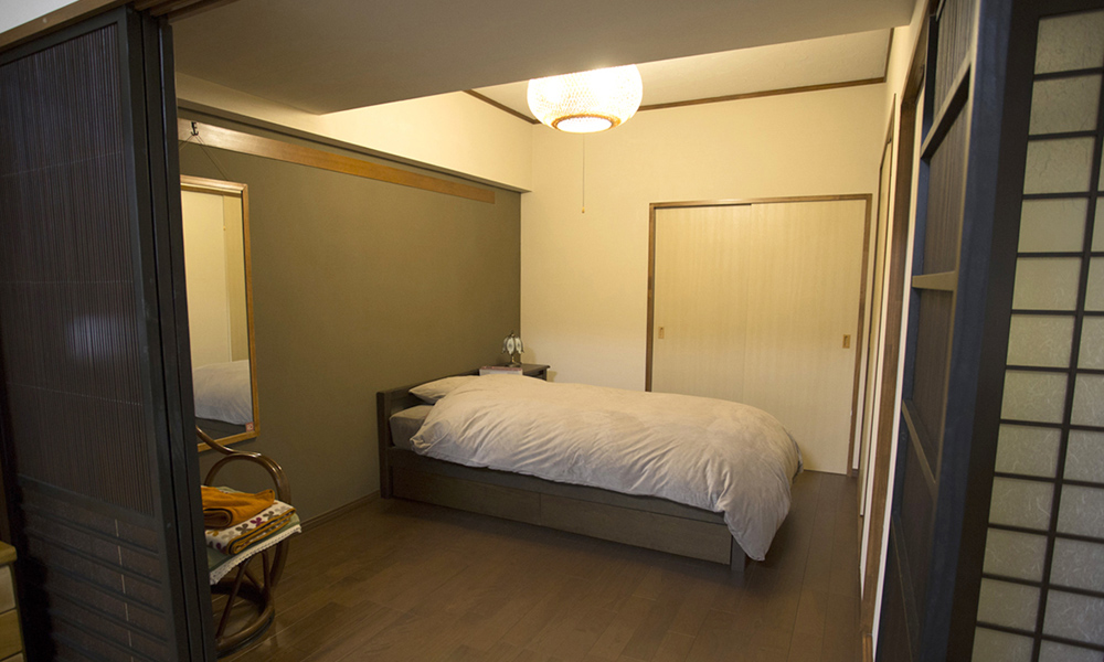 リフォーム後の寝室