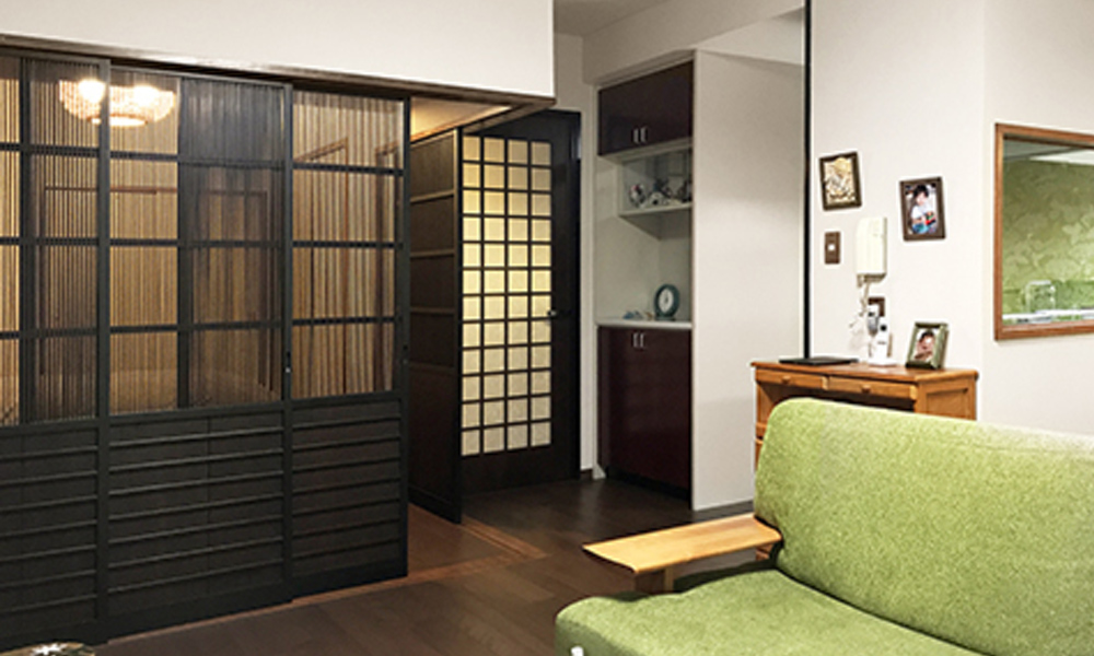 リフォーム後のリビング