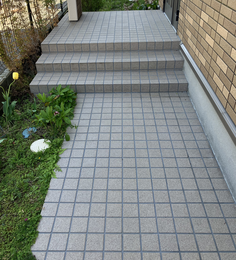 きれいになったエクステリア