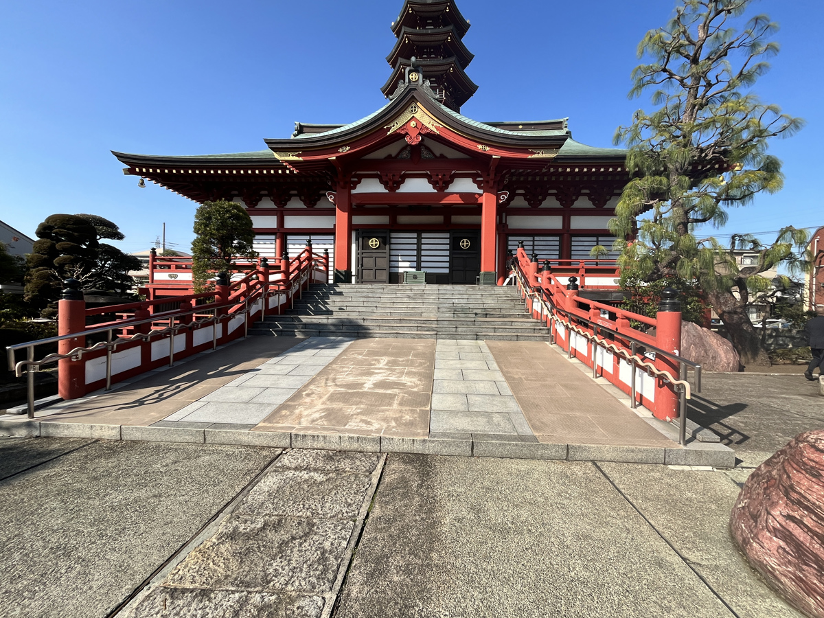 お寺施工前