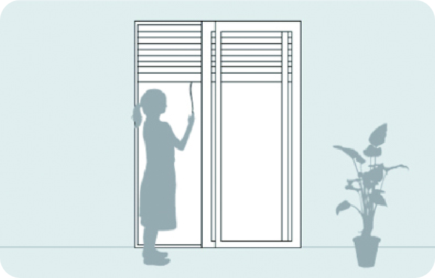 手動シャッター